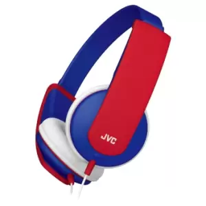 JVC Tiny Phones Kids Stereo Headphones - Blue/Red
