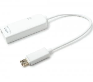 Techlink MHL 2.0 to Micro USB Adapter - 0.2 m
