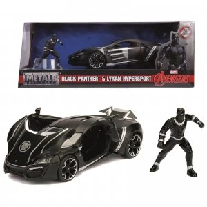Jada Toys Marvel Black Panther Lykan Hypersport 1:24