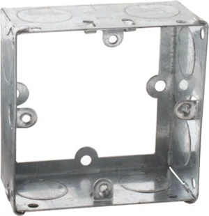Greenbrook 1G 35mm Galvanised Extension Back Box