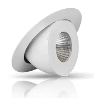 Phoebe LED Scoop Downlight 37W Electra Cool White 25° White