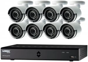 Lorex 16 Channel 1080P 2TB DVR and 8 Camera CCTV