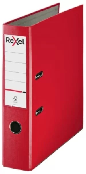 Lever Arch File Polypropylene ECO A4 75mm Red 2115713
