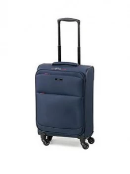Rock Luggage Ever-Lite Carry-On 4-Wheel Suitcase - Navy