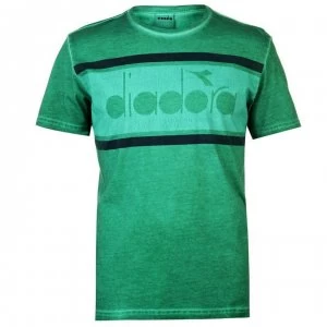 Diadora Spectra T Shirt Mens - Verdant Green