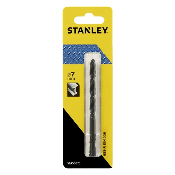 Stanley Metal Drill Bit 7mm -STA50075-QZ