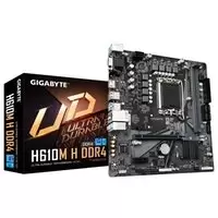 Gigabyte H610M H - Intel H610 DDR4 Micro ATX Motherboard