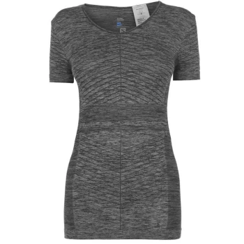 Salomon Elevate T Shirt Ladies - Grey