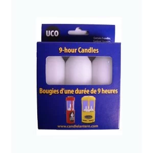 OrigCand 3pk Regular 9 Hour Candles