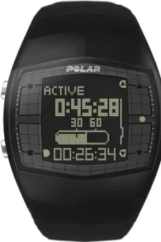 Mens Polar Fitness FA20 Heart Rate Monitor Alarm Chronograph Watch 90032801
