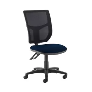 Dams MTO Altino 2 Lever High Mesh Back Operators Chair with No Arms - Curacao Bl
