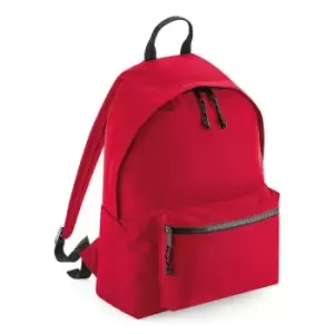 Bagbase Recycled Backpack (One Size) (Red)