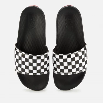 Vans La Costa Slide Sandals - True White/Black - UK 10