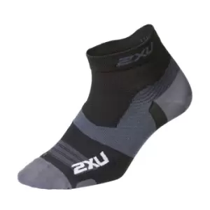 2XU Vectr Ultralight quarter Crew Sock - Black
