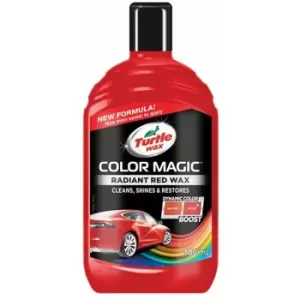 Color Magic Radiant Red Wax - 500ml - Turtle Wax