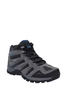 Hi Tec Torca Mid Boots Male Charcoal/Nautical Blue UK Size 7
