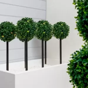 Streetwize Pack Of 6 Solar Topiary Bay Balls