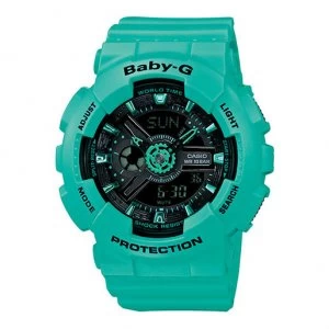 Casio Baby-G Standard Analog-Digital Watch BA-111-3A - Green (Blue)