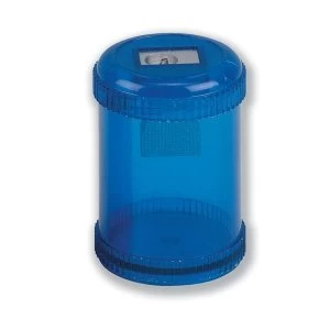 5 Star Office Pencil Sharpener Plastic Canister Max. Diameter 8mm Single Hole Coloured