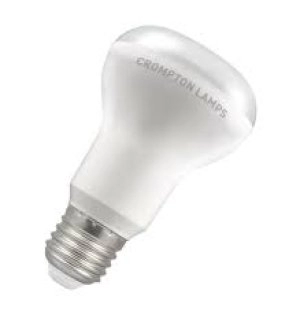Crompton Lamps LED R63/R64 Reflector 8W E27 Warm White 110° Opal