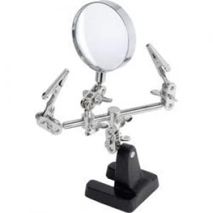 Toolcraft ZD 10D Helping Hand with Magnifying Glass