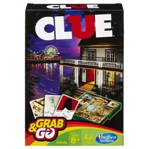Clue Grab and Go Travel Board Game