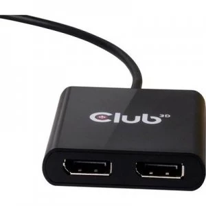 club3D CSV-1545 1+2 ports USB 3.0 changeover switch Black