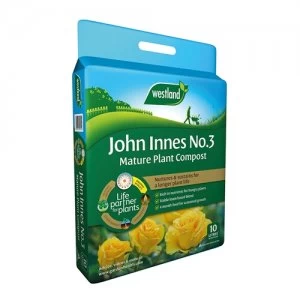 Westland John Innes No 3 Mature Plant Compost with 4 month feed - 10L