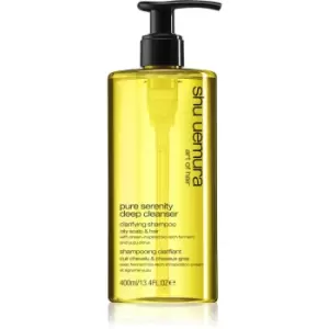 Shu Uemura Deep Cleanser Pure Serenity Deep Cleanse Clarifying Shampoo For Oily Hair And Scalp 400ml