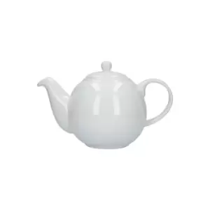Globe 2 Cup Teapot White - London Pottery