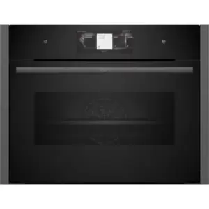 NEFF N 90 C24FT53G0B Built In Compact Electric Single Oven - Graphite Grey - A+ Rated