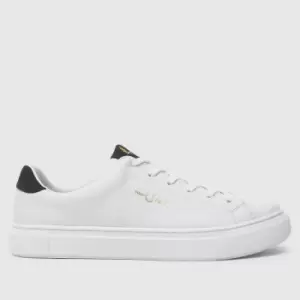 Fred Perry B71 Trainers In White & Black
