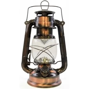 Lloytron 15x LED Storm Lamp Lantern Copper