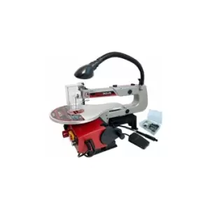 Lumberjack - 16' Variable Speed Scroll Saw with LED Light Flexi Shaft & Foot Pedal