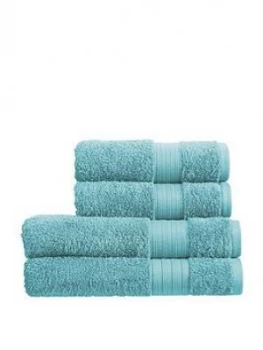 Christy Monaco 4 Piece Towel Bale ; Aqua
