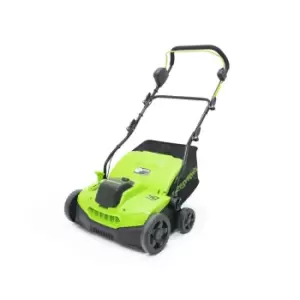 Other Greenworks 40V Cordless Lawn Scarifier and Dethatcher Tool Only - wilko - Garden & Outdoor