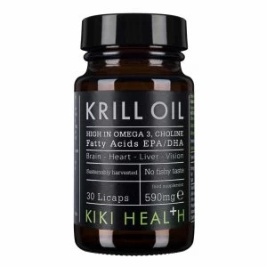 KIKI Health Krill Oil - 30 Capsules