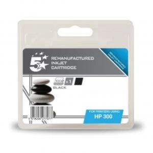 5 Star Office HP 300 Black Inkjet Cartridge