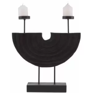 Lacuna Two Candle Holder - Premier Housewares