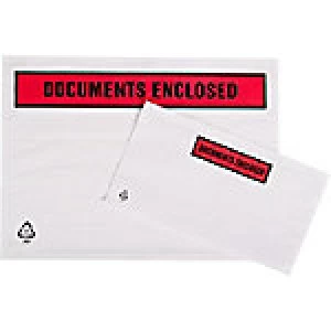 Tenza Packing List Envelopes A6 Documents Enclosed Pack of 1000