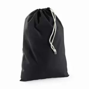 Cotton Stuff Bag - 0.25 To 38 Litres (L) (Black) - Westford Mill