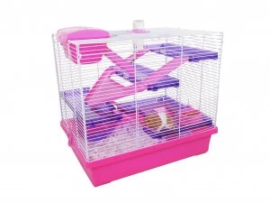 Rosewood Pink/Purple Pico Hamster Cage - X Large