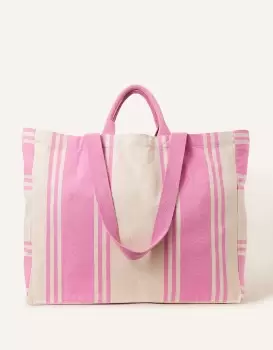 Accessorize Stripe Shopper Bag