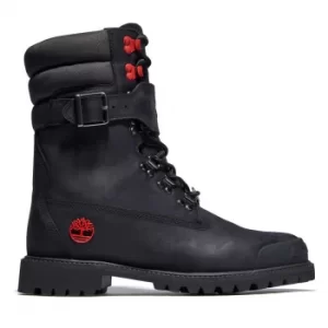 Moto Guzzi X Timberland Winter Extreme Super Race Boot For Men In Black Black, Size 8