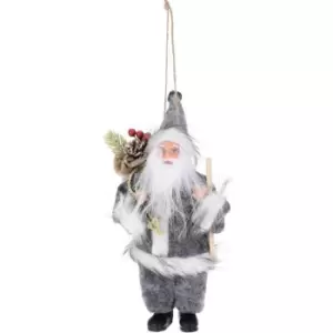 The Spirit Of Christmas HangingSantaDec 31 - Grey