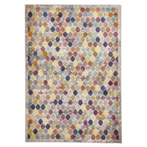 16th Avenue 35A MultiColoured Rug Grey, Blue, Green and Brown