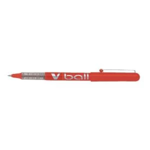 Original Pilot V Ball Rollerball Pen 0.3mm Line Red BLVB5 02