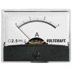 Voltcraft AM-60X46/3A/DC Analogue Panel Meter