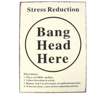 Bang Head Sign