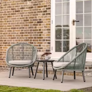Gallery Direct Rosis 2 Seater Bistro Set Sage